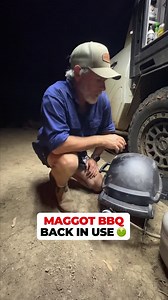 376K views · 2.7K reactions | Maggot BBQ back in use! 藍 Wonder if Tommy & Liv knew about this story before they ate from it... 濫 - #camping #offroading #maggot #bbq | 4WD 24/7 | Facebook
