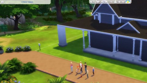 Speed Building an 8 Sim Sims 4 Suburban Fast