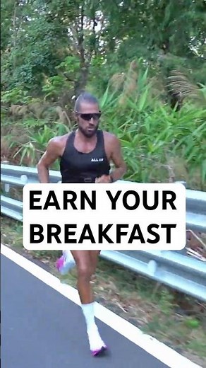 Run First, Eat Later — The Game Changer #running