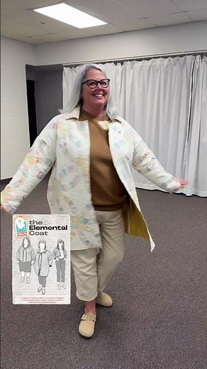 Quilt to Coat Workshop using the Elemental Coat pattern