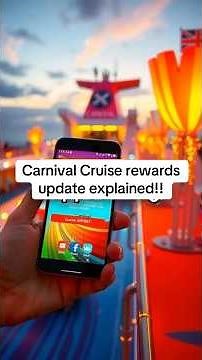 Carnival Cruise rewards update explained!! cruise news, carnival rewards, vifp program, carnival