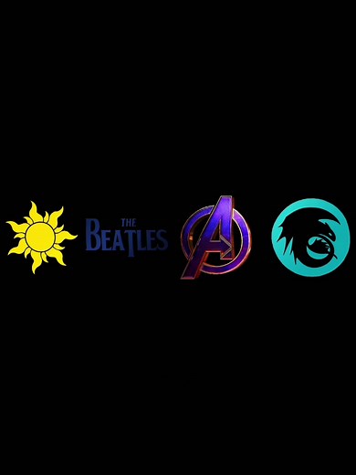 4 Songs Combined: HTTYD, Tangled, Marvel, The Beatles