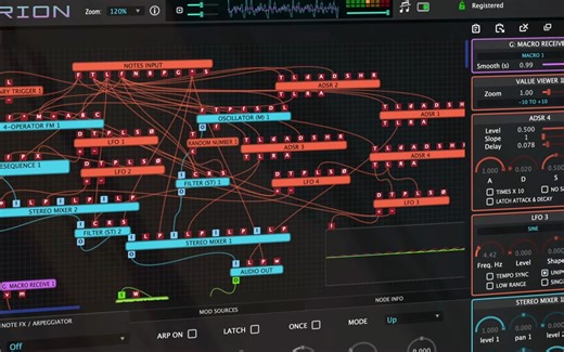 模块合成器 Wavesequencer Hyperion
