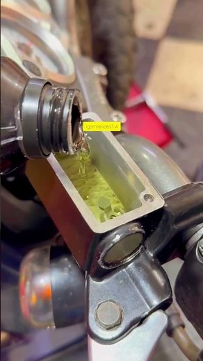 Fixing a Motorcycle Brake Master Cylinder Leak with Glue 😳 | Genius Hack or Risky Mistake