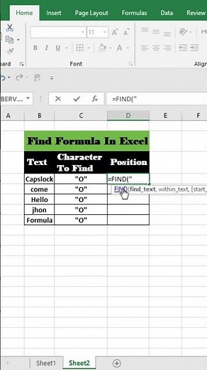 Find Formula in Excel Like a Pro! 💡 #ExcelTips