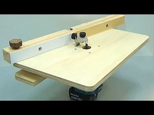 How to Make a Portable & Multifunctional Router Table (Trimmer Table)