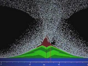 Simulation numérique d'une éruption explosive