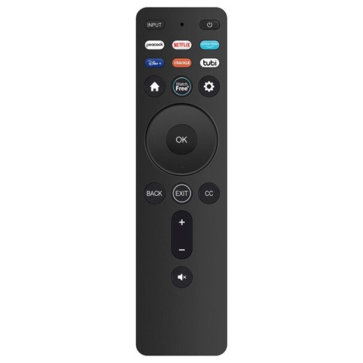 VINABTY New Replaced Remote Control Fits for Vizio XRT260 Remote Smart TV V435 J01 V505 J09 V555 J01 V655 J09 V705 J03 Black IR-XRT260-V2