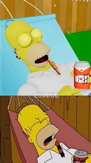 The Simpsons But with a Twist 😅| Simpsons Parody#Shorts #ViralShorts