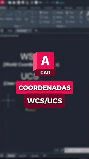 WCS and UCS coordinates in AutoCAD #shorts #autocad