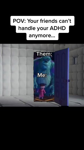 Happens all the time🥲 #CapCut #fypシ゚viral #fyp #foryou #trending #viral #meme #funny #relatable #monstersinc #sully #boo #adhd #sad #alone