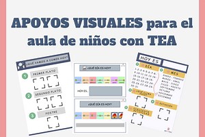 APOYOS VISUALES para el aula de niños con TEA