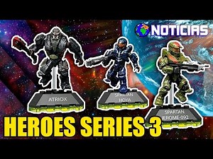 NOTICIAS | HEROES SERIES 3 | HALO MEGA CONSTRUX
