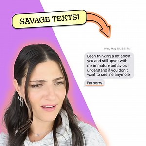 2.7K views · 136 reactions | Breakup Texts So Savage, You’ll Need a Therapy Session | Joce Bedard | Facebook