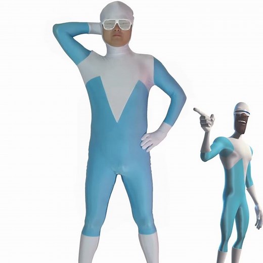 The Incredibles Frozone Costume Frozone Supersuit