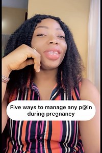 122K views · 6.6K reactions | Five ways to manage any p.@in during pregnancy | My Midwife and I #MMI | Facebook