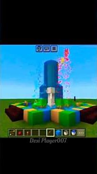 Minecraft Rambo Fountain Build | Easy & Creative Tutorial #minecraft #youtube