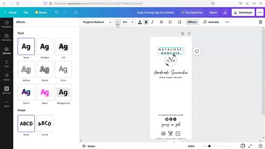 Modeling Comp Card Template, Model Portfolio Templates, Fashion Resume Photo Card, Printable and Editable, Canva Template, Instant Download - Etsy