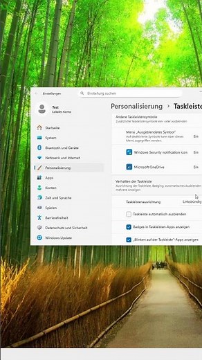 Windows 11 Taskleiste anpassen ✅