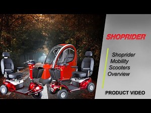 Shoprider Mobility Scooters Overview
