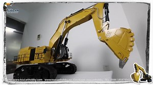 2.6K views · 248 reactions | 1/14 Carter CAT 6015B Metal Hydraulic RC Excavator, Lights, Liquid Crystal display, package 50kg, Flysky FS-i6S radio system. Big size with strong metal bring it to dig your land. | Toucanhobby | Facebook