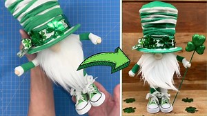 Dollar Tree St. Patrick's Day Gnome Tutorial