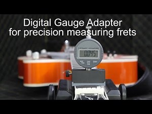 Precision Fret Work begins with Precision Measuring
