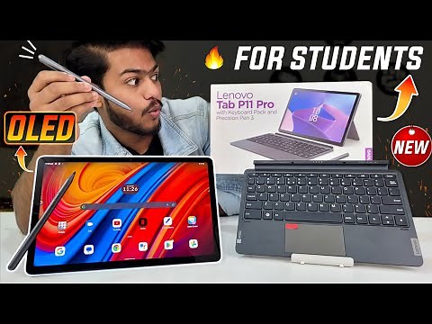 This Tab Can Change Into Laptop| Lenovo Tab P11 Pro🔥|OLED DISPLAY| Unboxing & Review|