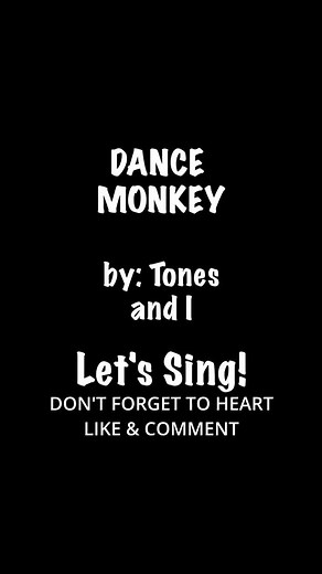 Dance Monkey Karaoke Challenge: Sing Along Now!