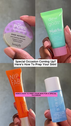 IPSY on Instagram: "Before the glam, it’s all about the glow ✨ We’re using our Glam Bag faves to hydrate, smooth, and get that lit-from-within look—because prom prep starts with the skincare! #IPSY @torialynaee Glam Bag Products: @nipandfab Vitamin C Fix Hybrid Gel Cream @dewsofthegods Matcha My Energy Cleanser @benefitcosmetics The POREfessional Deep Retreat @byroe_official Hydrangea Tea Intensive Hydration Serum"