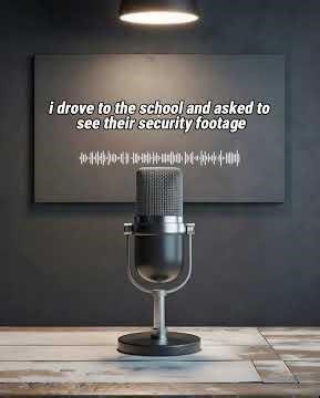 Your father showed up drunk to your school play.