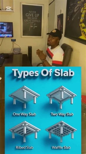 Types of Slab. #civilengineer #engineering #engineer #construction #buildingconstruction