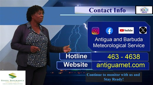 2.7K views · 27 reactions | Tropical Weather Update Today | Friday 17th October 2025 | Antigua and Barbuda Meteorological Service | Facebook