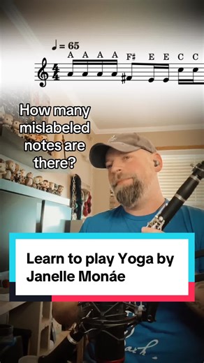 Learn Yoga by Janelle Monáe on Clarinet