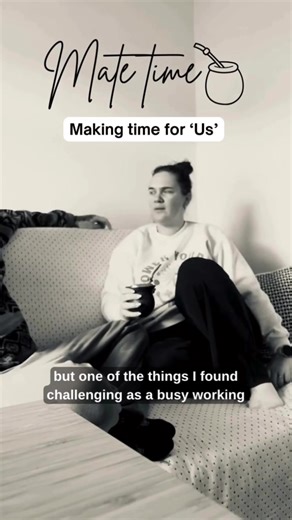 We introduced “Mate time” about a year and a half ago, and it’s been a game changer. For us, it’s an (almost) daily opportunity to connect, to discuss anything, to bring up anything about our couple, in a calm and safe environment where it’s just us.