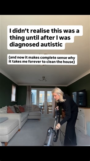 Caroline Pearcy | Late-diagnosed Autistic Author on Instagram: "I had no idea this was even a thing. It was only after I was diagnosed as autistic this summer that I came across “bottom-up processing” and “executive functioning”. And once I learned more, so many everyday struggles finally made sense. Most neurotypical people use “top-down processing.” They see the Big Picture first. So “clean the bathroom” is just… one task. My brain? It sees every single detail first. Every step has its own ste