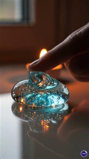 Floral Foam vs Clear Slime ASMR 🥣 #shorts #satisfying #slimeasmr #relax