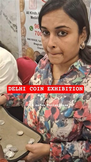 Delhi lady coin dealer Angel from Prince Coins Collections #shorts#coindealer