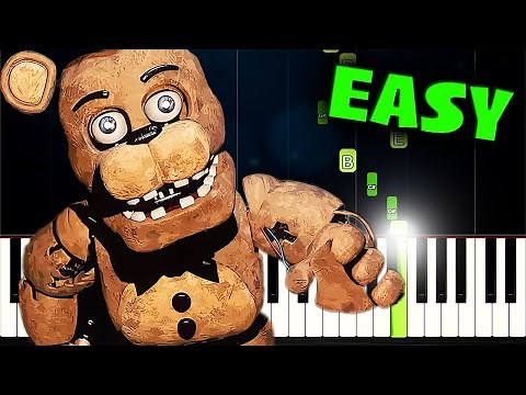 Five Nights at Freddy's Song - EASY Piano Tutorial
