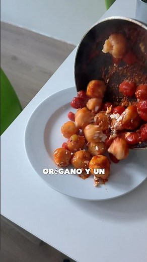 Homemade sweet potato gnocchi