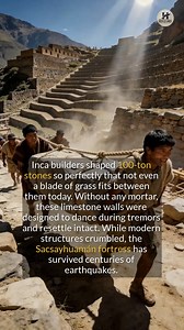 Inca engineers shaped massive stones so perfectly that earthquakes only make them stronger. #ancientdiscoveries #engineering #archaeology | The History Page