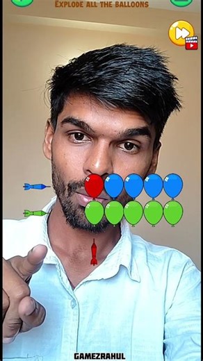 Explode of the ballon