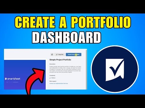 How To Create A Portfolio Dashboard In Smartsheet (2026) (Best Method)