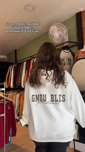 Unisex Korean Inside fleece Hoodie🥰 #plussize #9762415536📞 #📍Jhamsikhel_lalitpur #naulowears #wearnaulobenaulo | Naulo Wears