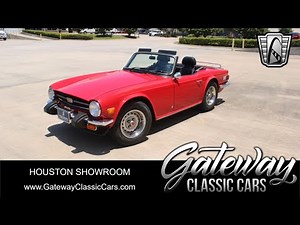 1976 Triumph TR6 For Sale, 2474 HOU, Gateway Classic Cars Houston Showroom