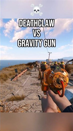 Deathclaw vs Gravity Gun | Fallout 4 | #fallout4 #fallout #gaming #bethesda #gameplay #falloutmods