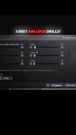 3 Best Aim Lock Drills 🎯 | Pro Settings + Sensitivity Guide 🔥