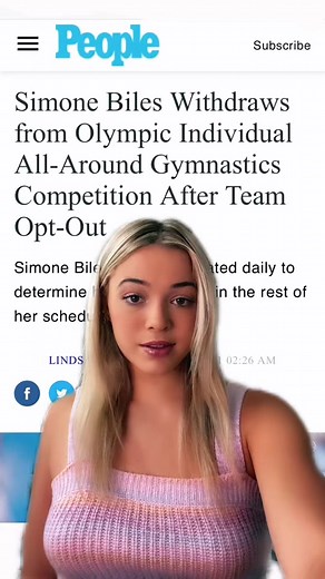 remember athletes are people too be kind :) #foryou #simonebiles #gymnastics #olympics
