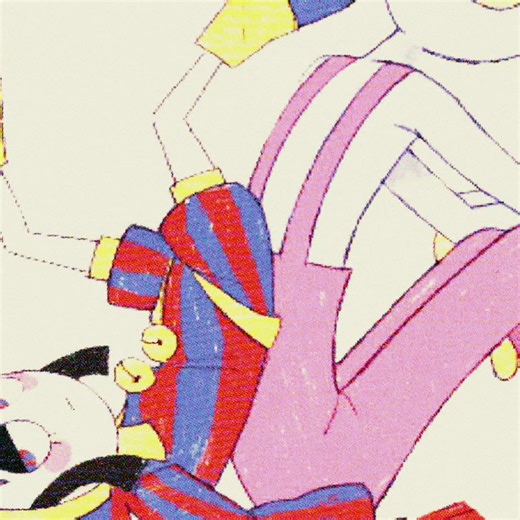 I need to find a new editing style help || #JAX x #POMNI #funnybunny #theamazingdigitalcircus #fypシ art creds: brokenphoneart on tumblr