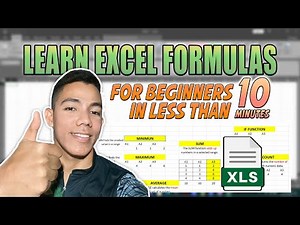 Learn Excel Formulas for beginners in 10 minutes | Must Know ~ Master Basic Excel